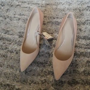 Zara pink pumps.